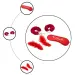 Eye Mask Feather Toys Furry Handcuff 3Pcs Sex Toys Set