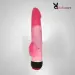Flesh/Jelly dildo vibrator with balls