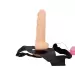 Hollow Strap on Dildo With Vibration & Balls
