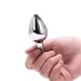 Medium Heart Metal Butt Plug