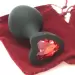 Medium Heart jewel shape silicon Butt Plug