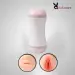 Mouth & Vagina Double End Male Masturbator Cup