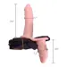 Lesbian Strap on Dildo With Vibration