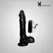 New African Real Stick Black Stronger Suction Vibrator Dildo