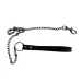 Pu Leather collar and chain leash set