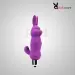 Rabbit Shape G-spot Vibrator Sex Toy