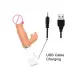 Rechargeable G Spot Real Feel Dildo Vibrator for Women