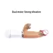 Rechargeable G Spot Real Feel Dildo Vibrator for Women