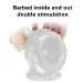 Reusable Transparent Penis Male Penis Enlargement Sleeve
