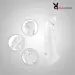 Reusable Transparent Penis Male Penis Enlargement Sleeve