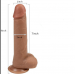 Realistic Dildo with Moving Foreskin & Dual Layered
