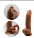 Foreskin Dual Layered Realistic Moving Skin Dildo