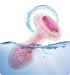Foam Beads Glass Anal Plug