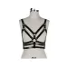 Sexy Chest Harness Leather Bandage Strappy Rave Bra for Women