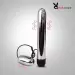 Shiny Steel 7 inch Rod with egg Vibrator