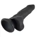 Short Boy 5 inch Black Dildo