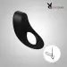 Silicone Black Powerful Vibrating Penis Ring