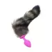 Soft Silicone Anal Plug Fox Tail