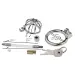 Tomi Stainless Steel Male Chastity Cock Cage With Urethral Tube For Men