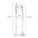 Transparent Hands Free Pleasure Dildo