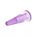 Unisex Purple Mini Finger Portable Anal Plug
