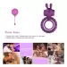 Soft Rabbit Vibrating Cock Ring For Men