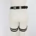 Waist Adjustable Belt Gothic Cincher Caged Garter for Women Rave Outfits