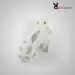 White Male Chastity Device with Adjustable 4 Rings