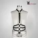 Women Sexy Leather Body Harness Bondage Chain Waist Belt Strap Corset Bustier