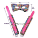 Colourful Handcuffs And Eye Mask Combo