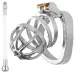 Attica Chastity Cage Lock with Urethral Tube For Men