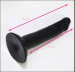 Realistic black Suction Dildo without balls